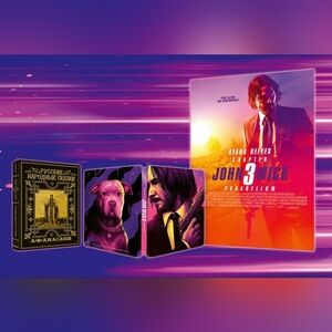 John Wick: Chapter 3 - Parabellum (4K Ultra HD / BLU-RAY) Limited Steelbook NEW!